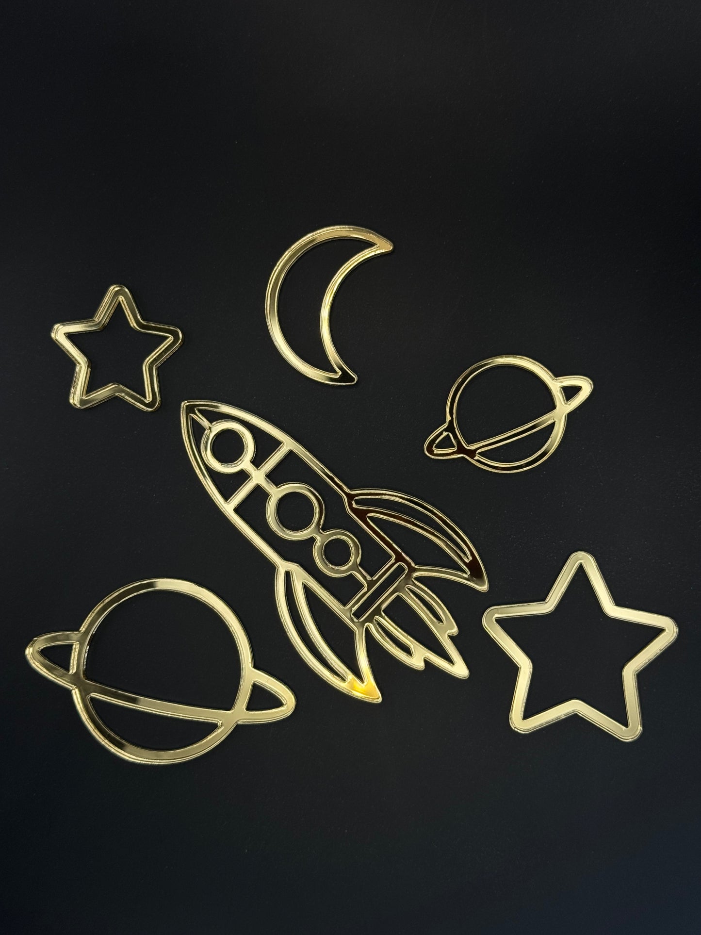 Space Cake Charm Set