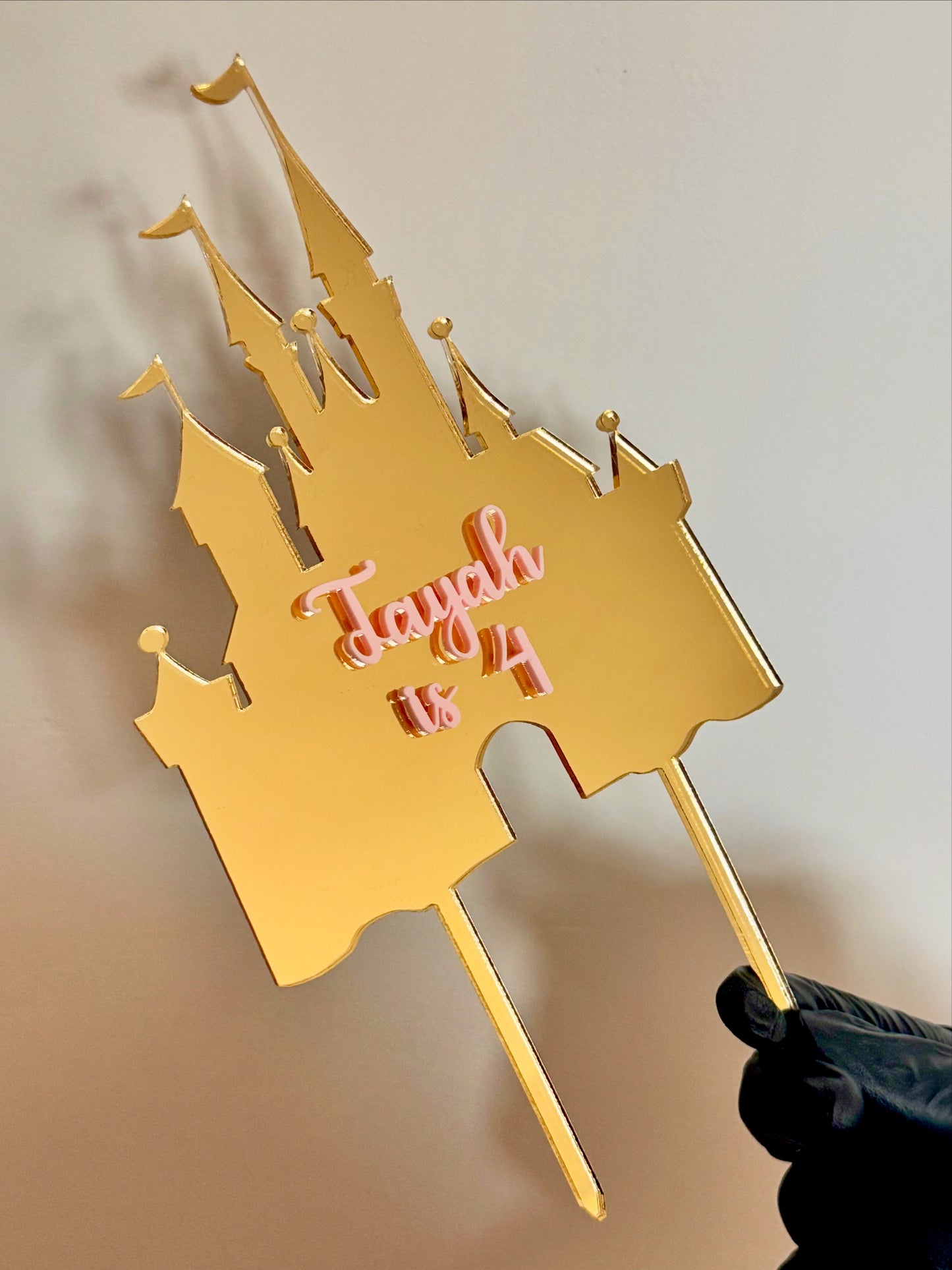 Personalised Fairytale Castle Topper