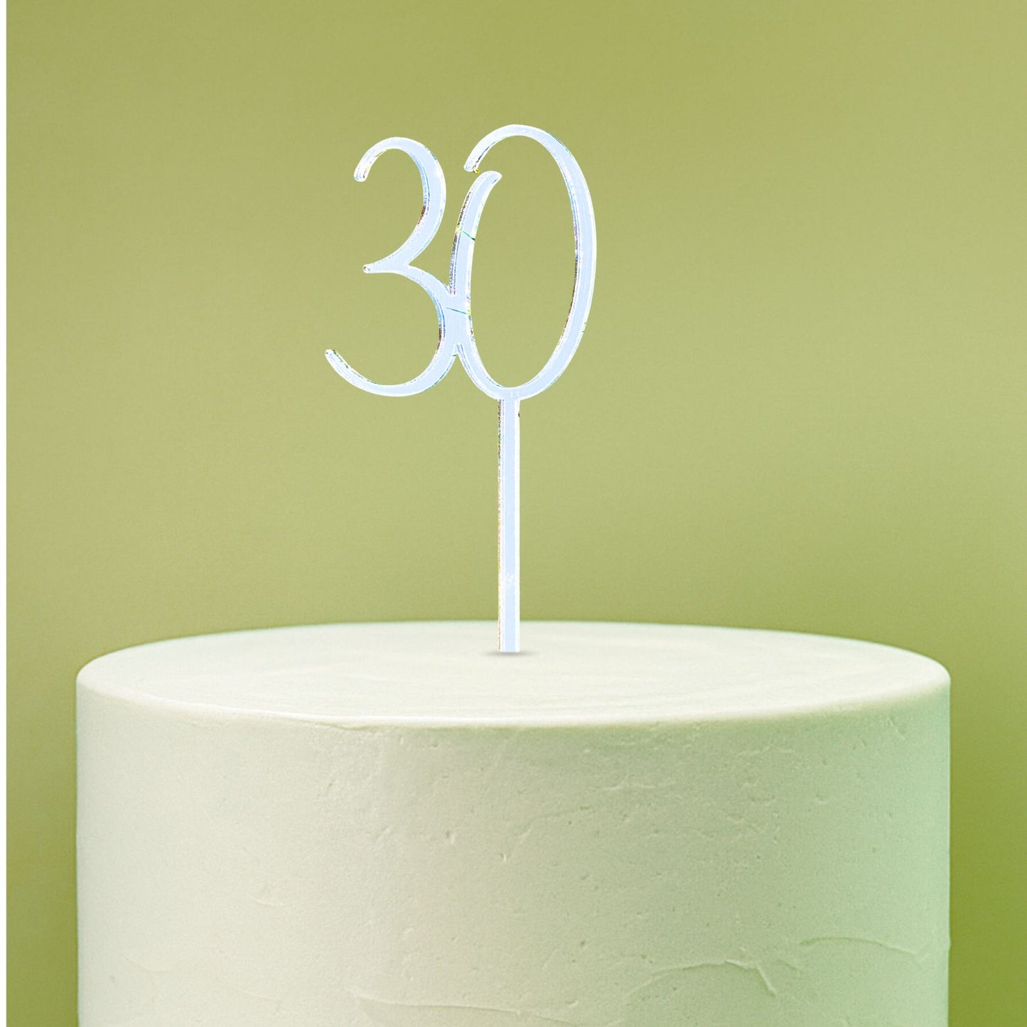 Birthday Age Number Cake Topper