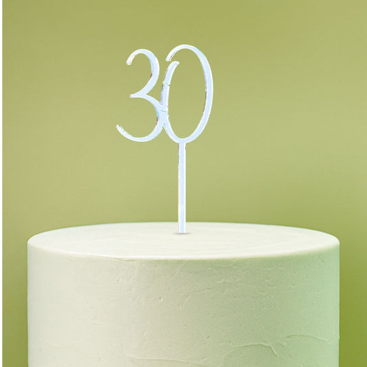 Birthday Age Number Cake Topper